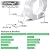 EZlifego Double Sided Tape Heavy Duty(16.5FT/5M)?Multipurpose Wall Tape Adhesive Strips Removable Mounting Tape,Washable Strong Sticky Transparent Tape Gel Poster Carpet Tape for Paste Items,Household