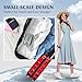 PIOMATIC Travel Iron Mini with Steam for Clothes with Dual Voltage, Portable Mini Ironing Machine with Non-Stick Soleplate, Small Iron for Sewing, Quilting and Handcraft