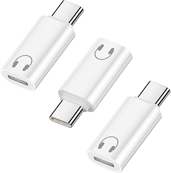 Jadebones 3 Pack USB C to Light-ning Headphone Audio Adapter Converter for iPhone 16/15, iPad Pro/Air, MacBook and More Only for Earphone, No Charge, White