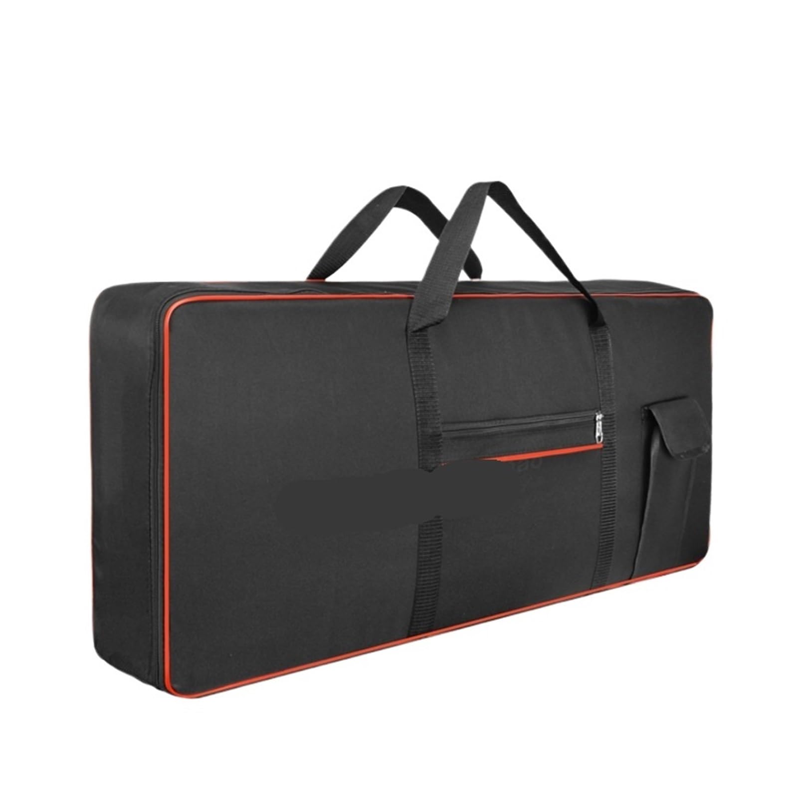 Borsa per Tastiera Custodia for tastiera spessa 61 impermeabile for pianoforte elettronico for organo organotronico bordo rosso(Red edge 2)