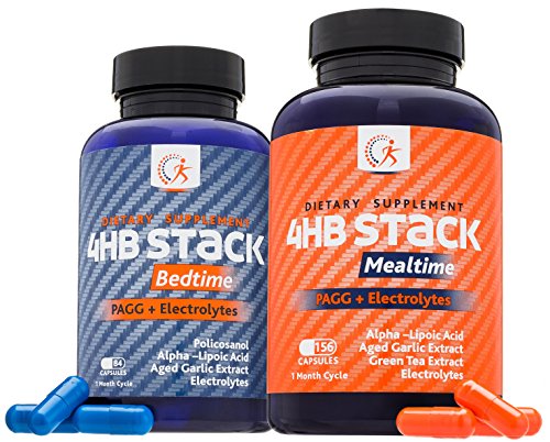 Premium Pagg Stack By Kirkland Science Labs - Pagg + Electrolytes - For Slow Carb Diet - Accelerate Your Weight Loss And Reach Your Goals Faster - No Risk Guarantee #TOP2