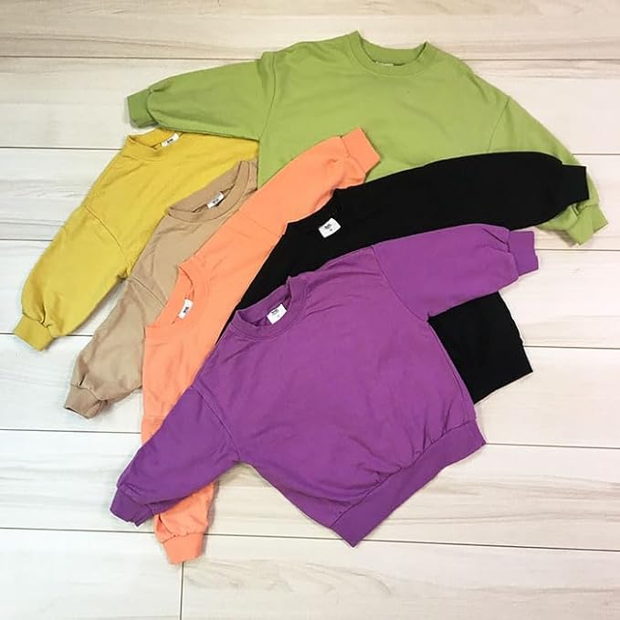 Amazon.co.jp: [シェリーミミ] トレーナー 無地トレーナー キッズ