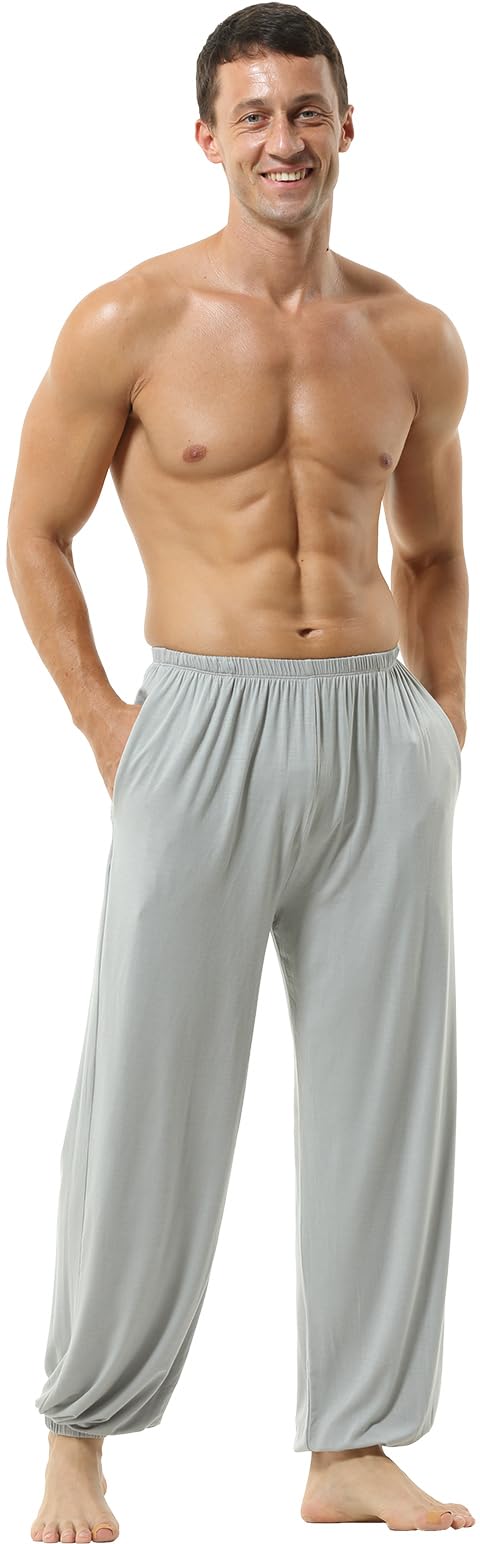 Hoerev Super Soft Modal Spandex Harem Yoga Pilates Spodnie