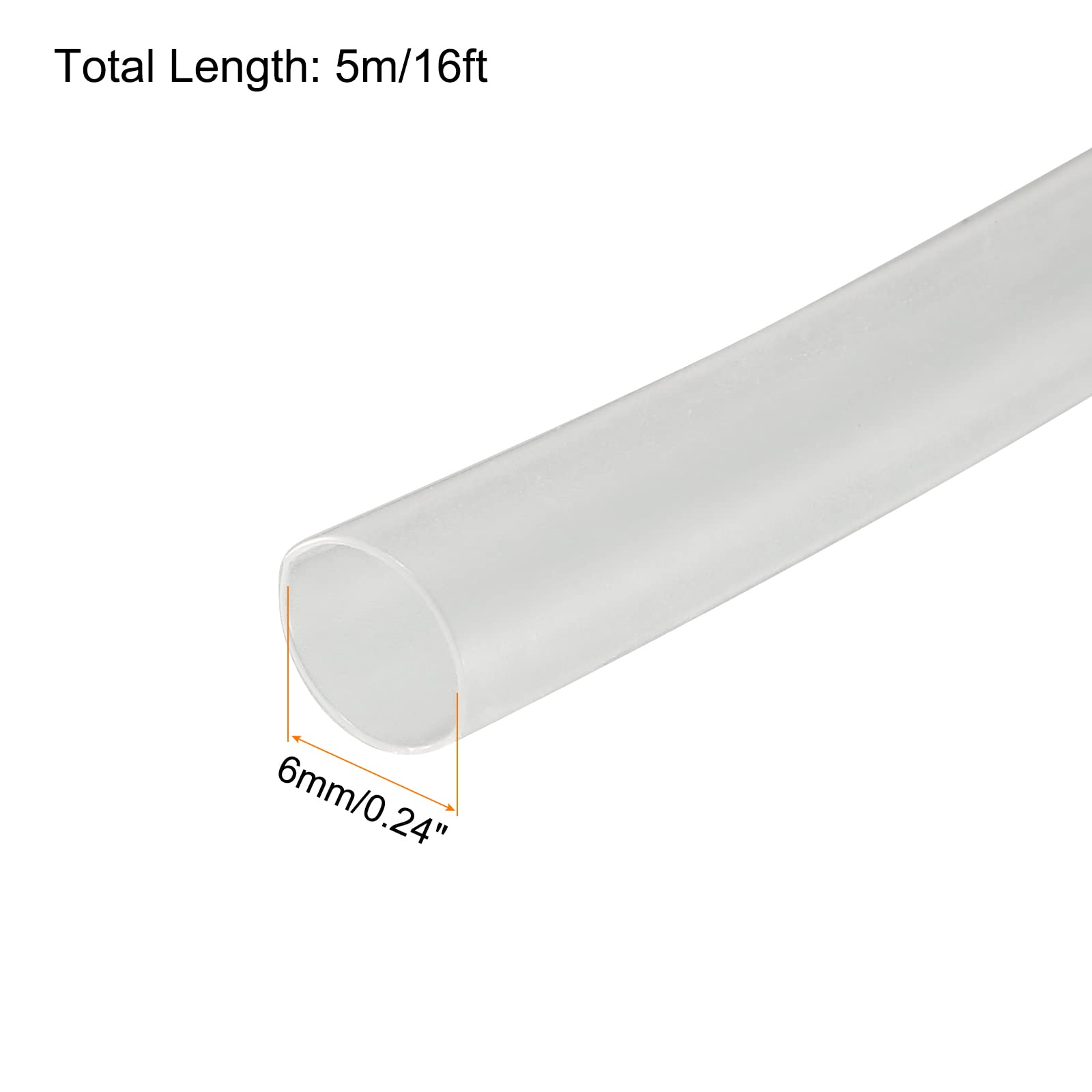Rebower Heat Shrink Tubing 2:1 Cable Sleeving Tube Wrap, [for Electric Insulation Protection] - 1/4