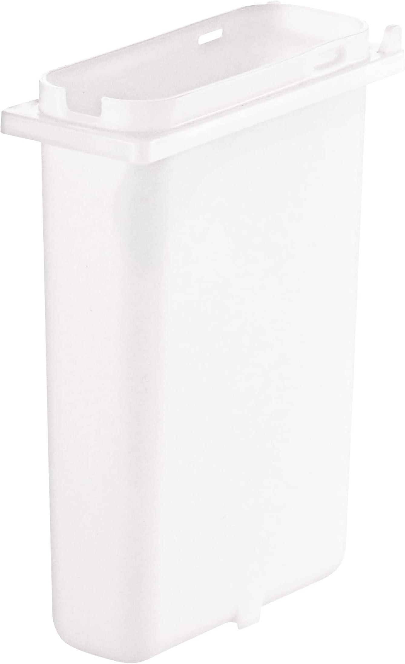 Server Products 83182 Slim Deep Fountain Jar for Countertop Condiment Sauce and Heated Toppings Dispenser, NSF-Certified Plastic, 2 Quart, Clear