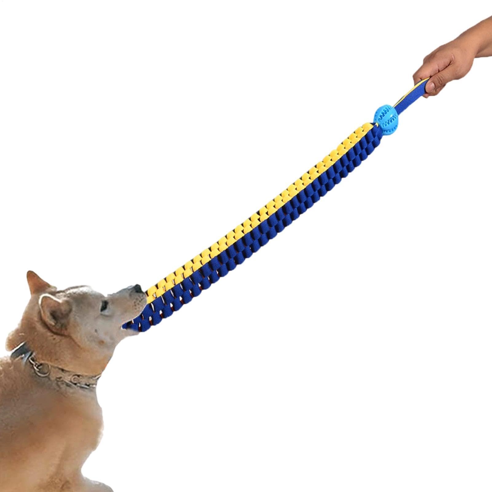Generisch Hundekauspielzeug Bissfester Tauziehen-Begleiter | Futterspender-Hundespielzeug im Haus für Wohnzimmer, Balkon, Hof, Garten, Camping und Reisen, kleine, mittlere und große
