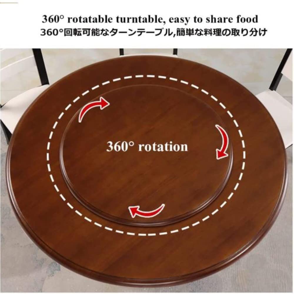 Giradischi In Legno Lazy Susan Per Tavolo Da Pranzo 60 80cm Vassoio Rotante
