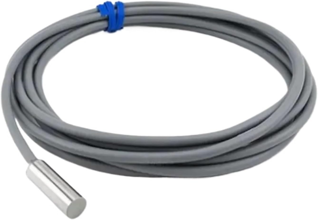 1pcs Metal Induction M6.5 Short Proximity Switch Sensor 18mm Three Wire NPN Normally Open 24v Pnp Closed Detection 1mm(Distance1mm NPN Open)