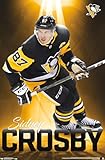 Trends International NHL Pittsburgh Penguins - Sidney Crosby 18 Wall Poster, 22.375' x 34', Premium Unframed Version
