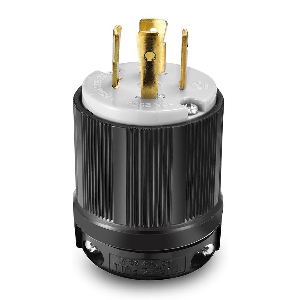Connettore NEMA L15-30P/30C, 30A, 250V, Conformità NEMA Garantita