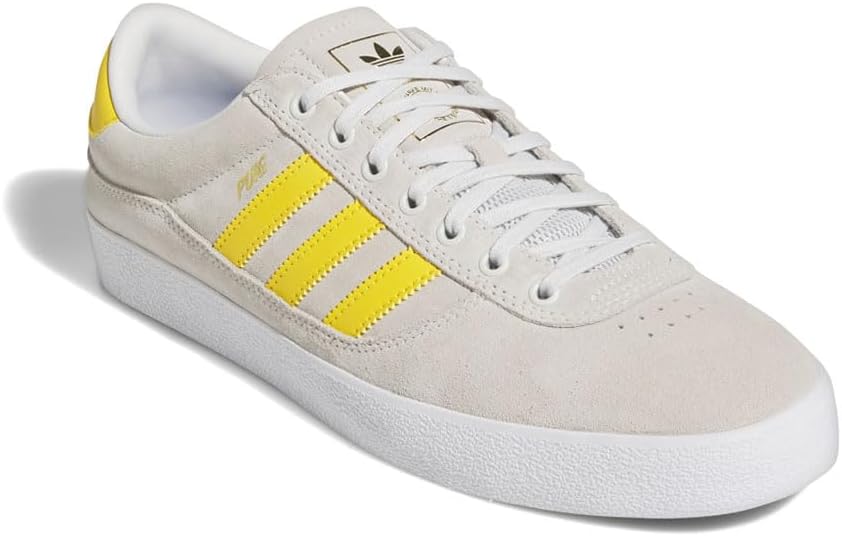 adidas Mens Puig Indoor Skate Skate Sneakers Shoes - White