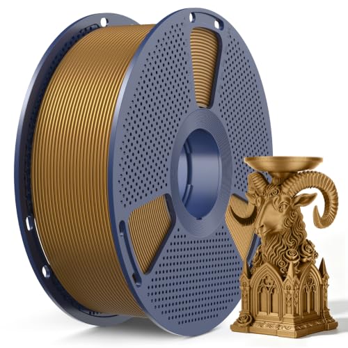 Image of SUNLU PLA Metallic 3D Printer Filament 1.75mm, (PLA Metal Marrakech Bronze) | Smooth Metal-Like Shiny Surface, Great Easy to Print for 3D Printers, Dimensional Accuracy + /- 0.02mm