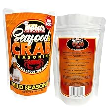 Miss Nola Crab and Shrimp Boil, Crab Seasoning, Fresh Seasoning Seasoning, Shellfish and Seafood, 5oz