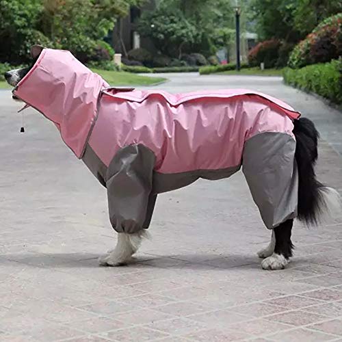 Imperméable à capuche pour chien pour garder le pelage sec et propre