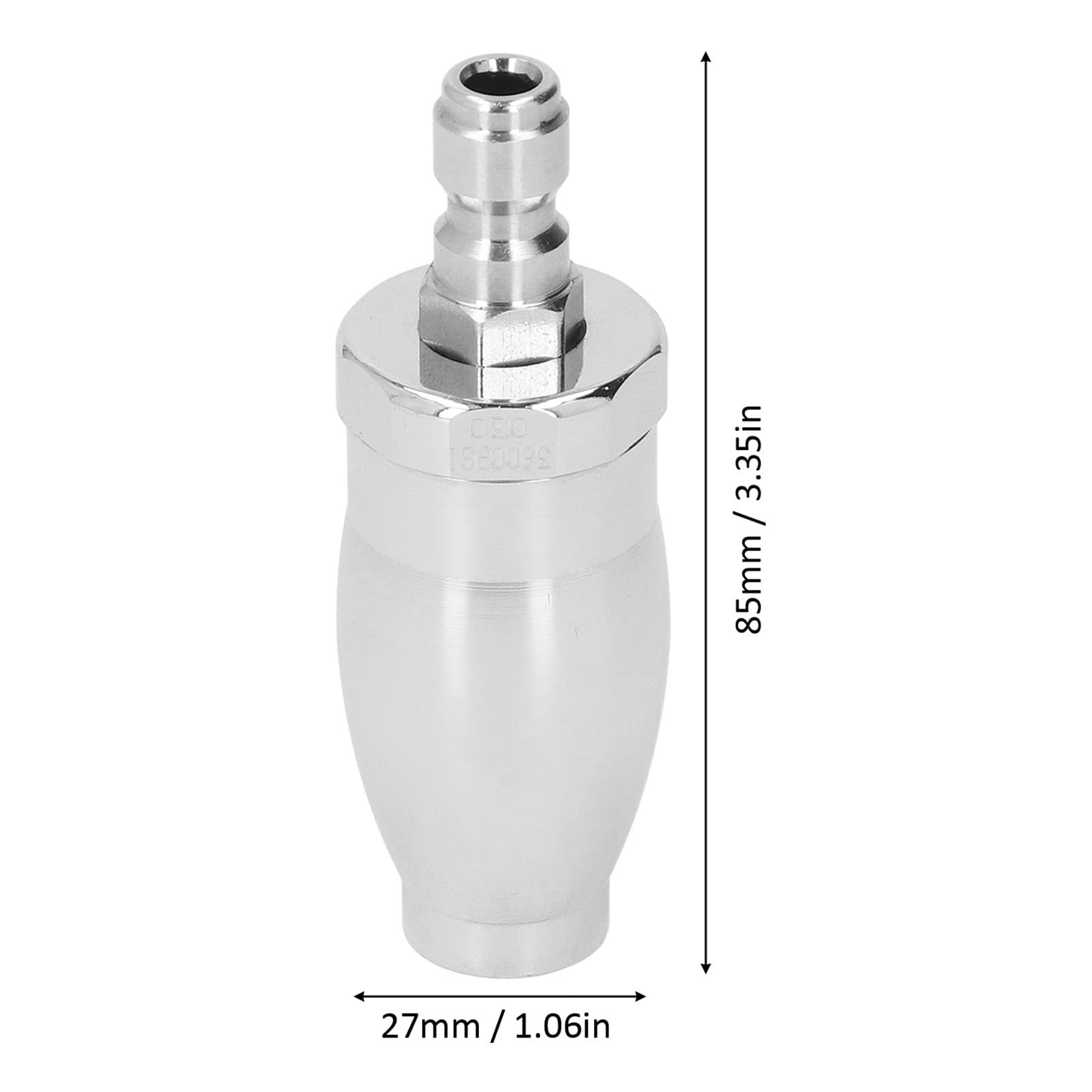 Pressure Washer Nozzle, 1/4in Quick Connect Brass, 3600PSI Rotating Nozzle, for Hot and Cold Water, Durably and Performance, Wide Application, Efficient