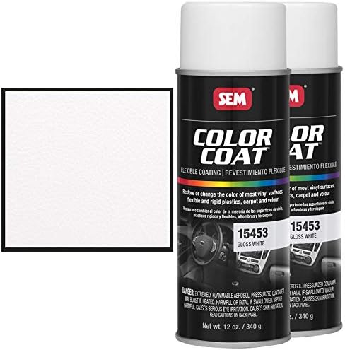 SEM 15453, Gloss White, Color Coat Vinyl Paint
