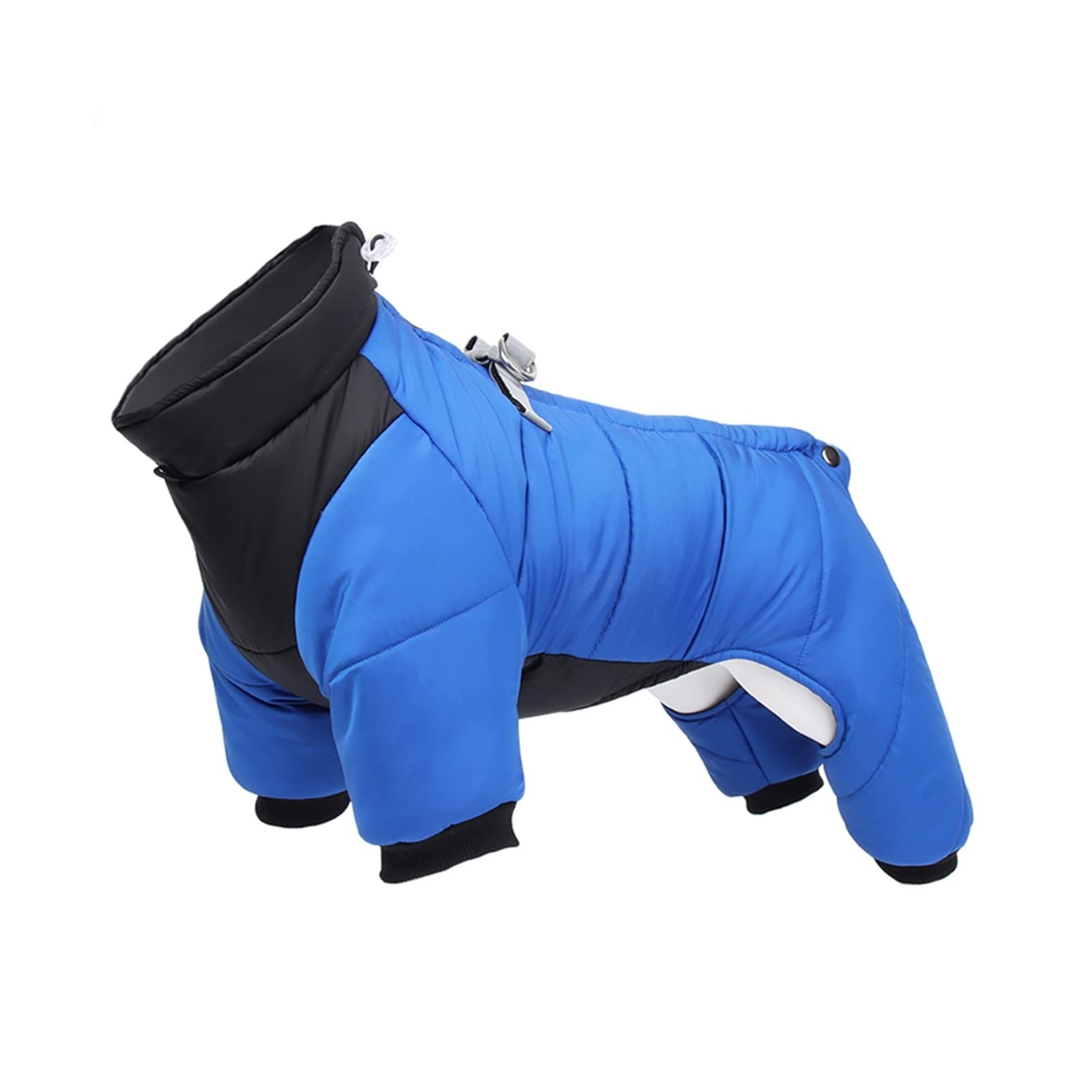 Manteau d'hiver pour chien bleu XL pour les balades sous la pluie