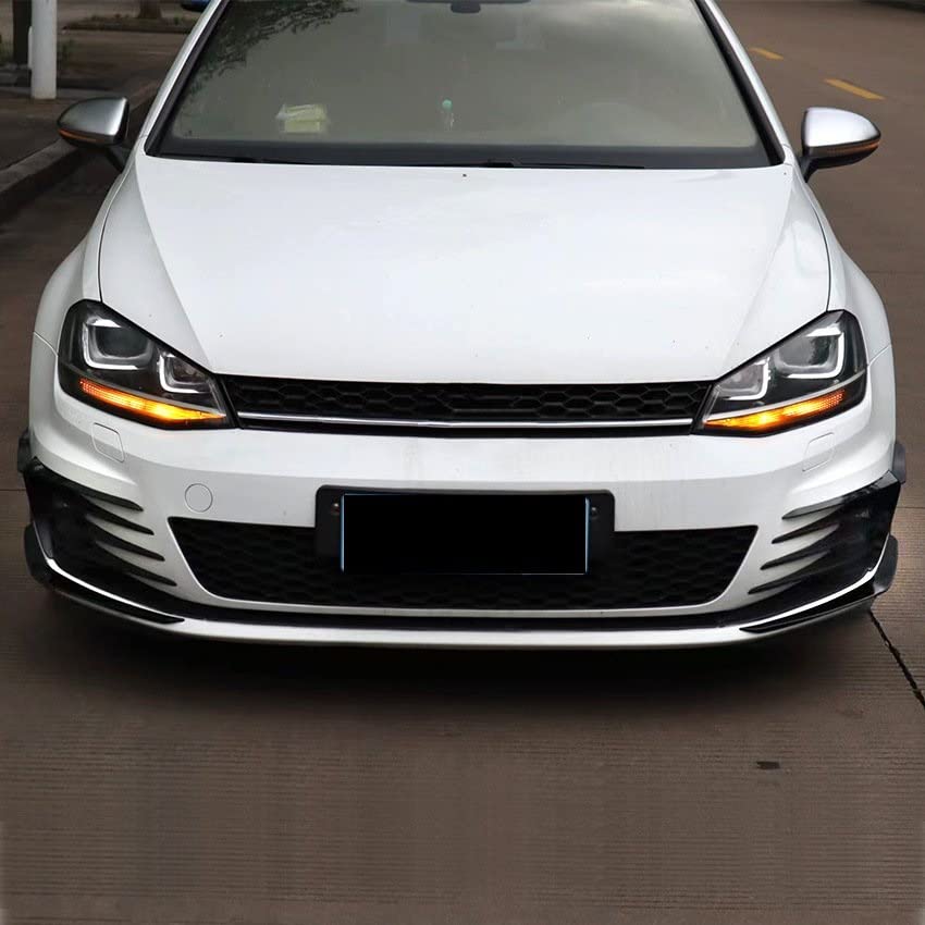 Séparateur avant Golf 7 GTI et canards aérodynamiques pour optimiser l'appui - 5