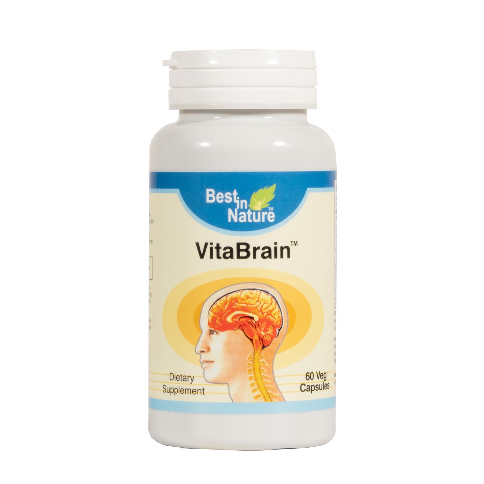 VitaBrain Brain Support Supplement - 60 Capsules