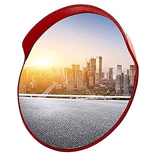 Miroir de sécurité convexe extérieur pour trafic et rues étroites de quartier
