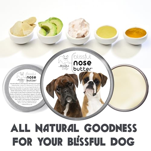 Image of The Blissful Dog Boxer Duo Unscented Nose Butter, 16oz