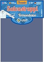 Vista 6 de USIT, Parche de reparación de algodón termoadhesivo, 18 x 4.5 pulgadas, ligero y resistente, avión, 1 pieza