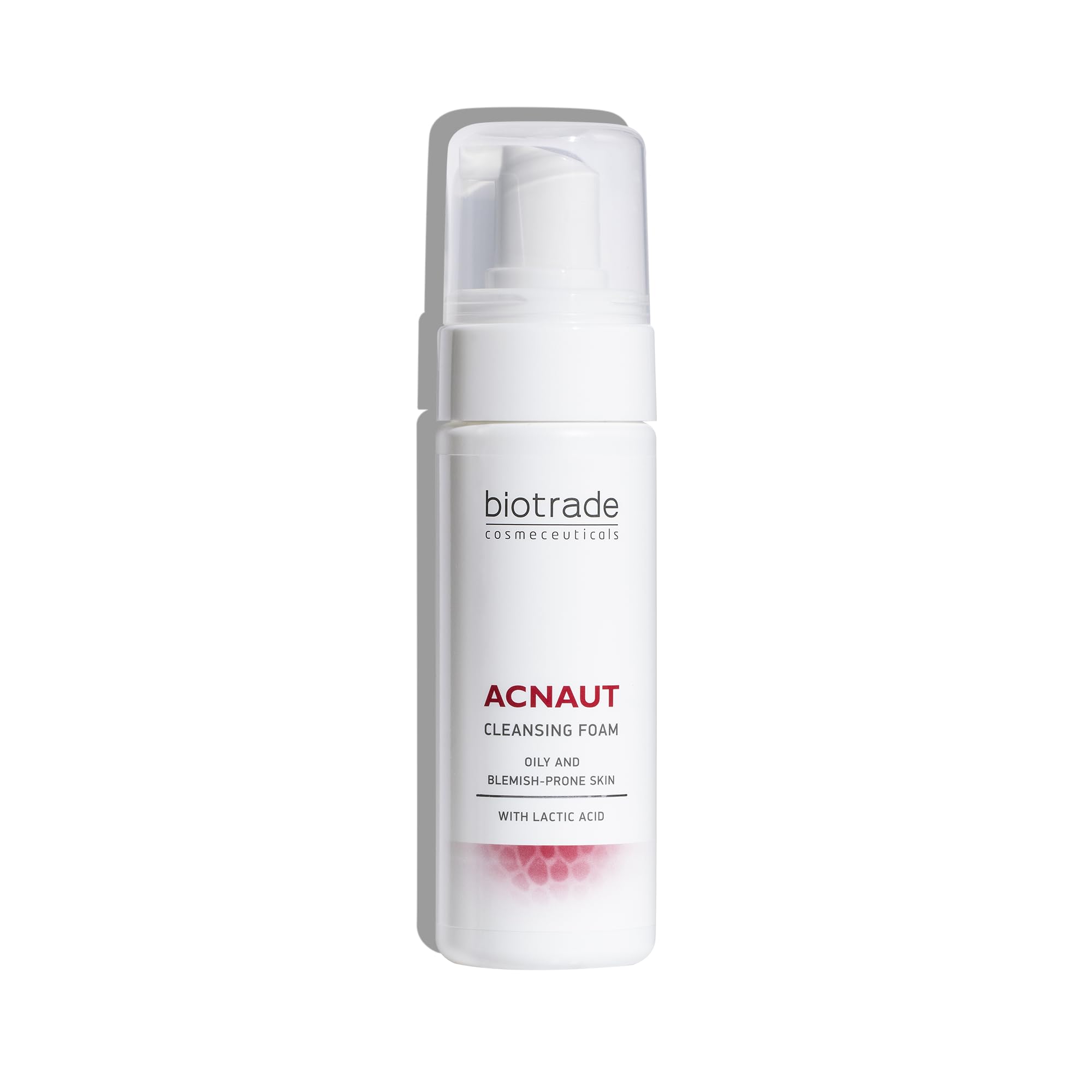 Biotrade Acnaut Schiuma Detergente Per Pelle Impura Con Acido Lattico - Detergente Viso Delicato In Mousse Per Pelli Grasse E A Tendenza Acneica - Libera I Pori E Riduce Gli Sfoghi - 150Ml-image