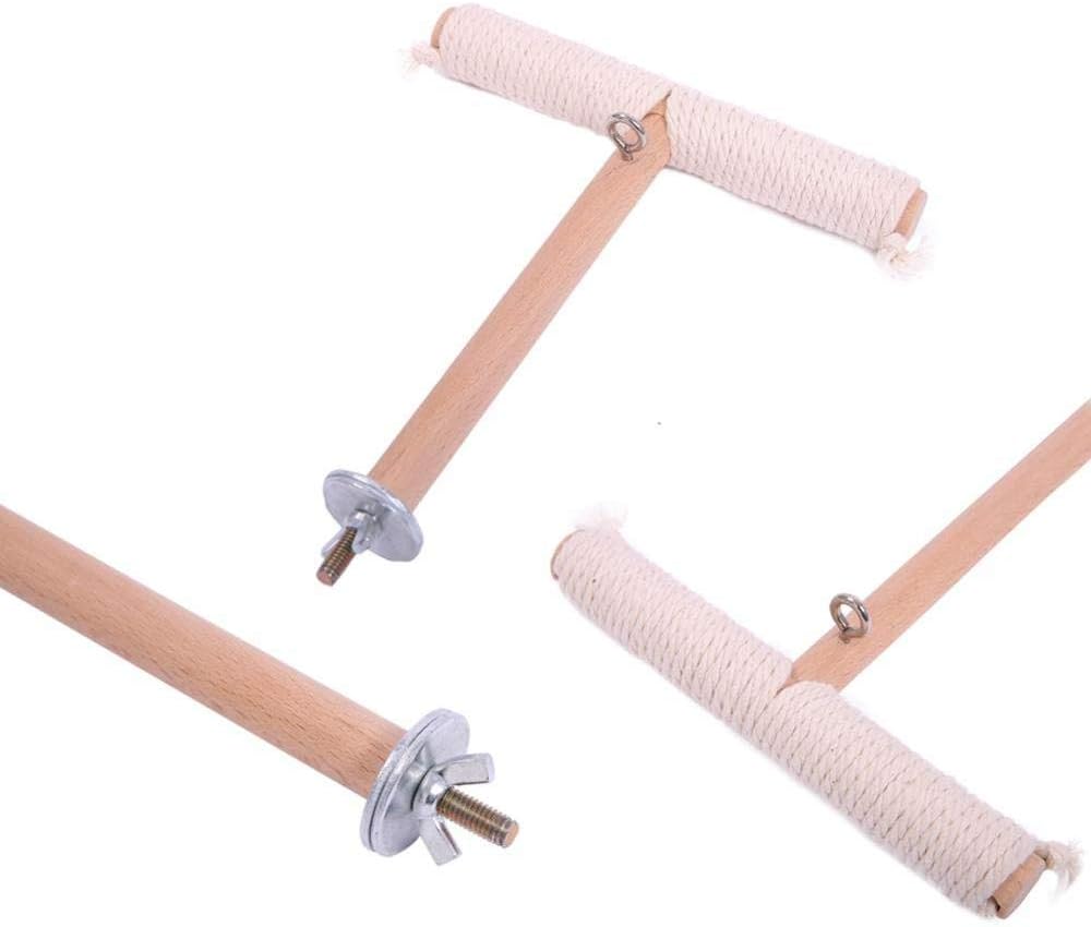 Bird Perches Bird Cage Platform Play Gym Accessories Parrot Birdcage Top T Perches Training Play Stand 2Pcs