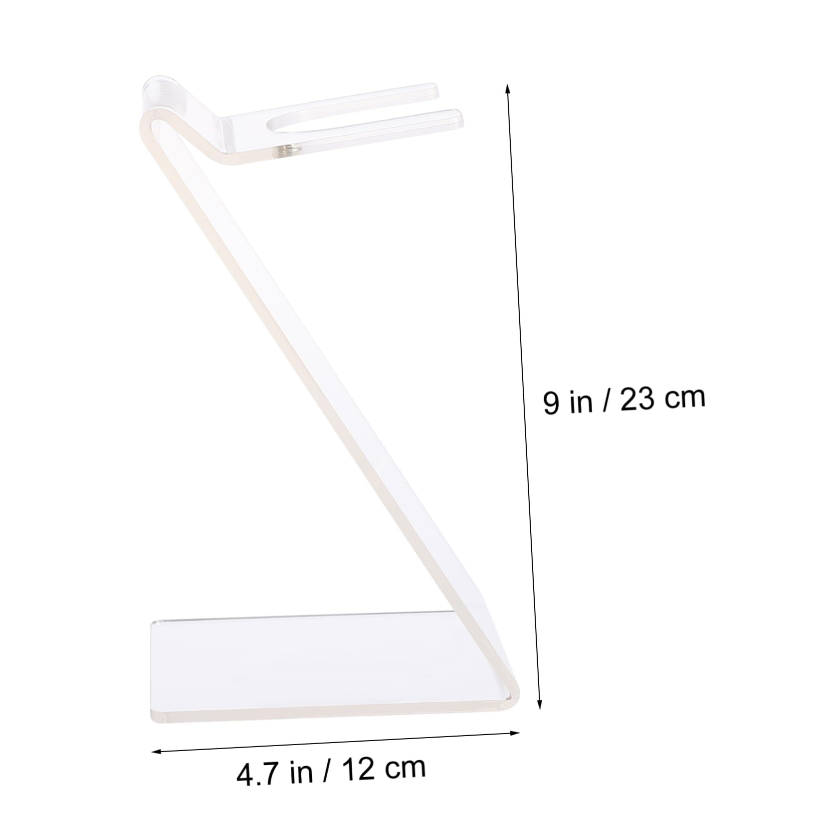 MUSISALY Practical Hair Dryer Rack Stylish and Compact Hair Dryer Display Stand Hair Dryer Storage Rack