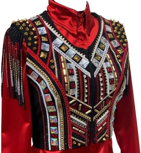 Western Show Rodeo Bolero with Glass Stones JBH56