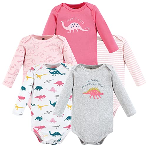 Image of Hudson Baby unisex-baby Cotton Long-sleeve Bodysuits
