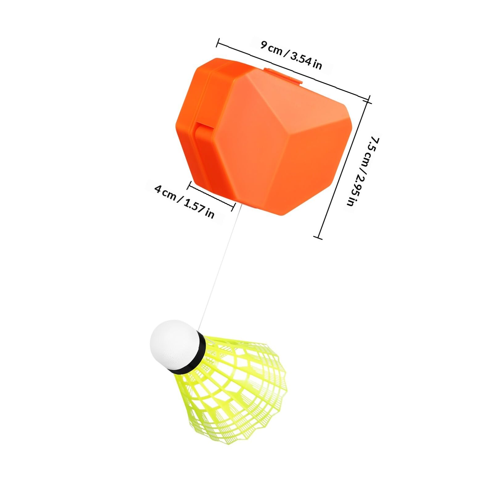 Badminton Solo Trainer 1 Satz mit Nylon und Eisenlegierung
