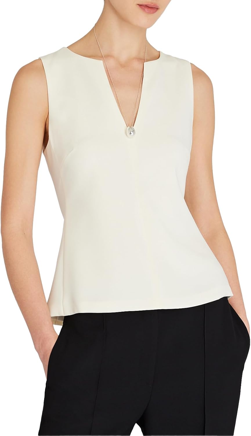 Club Monaco Women’s Slit-Front Top: Stylish & Chic Design