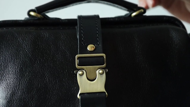Bolso Vintage de Cuero para Mujer, Estilo Doctor, Gran Capacidad miniatura 7