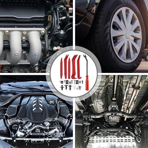 Kit de Grapas y Remaches para Coche - 326 Piezas, Incluye Clips de Plástico, Herramientas de Instalación y Almacenaje para Accesorios de Automóvil - imagen 5