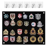 Patches Klett Wand 60 x 45cm Kletttafel Patches Klett Faltba Klettfläche Klettmatte Taktische Patch Display Tafel für Abzeichen Aufnäher