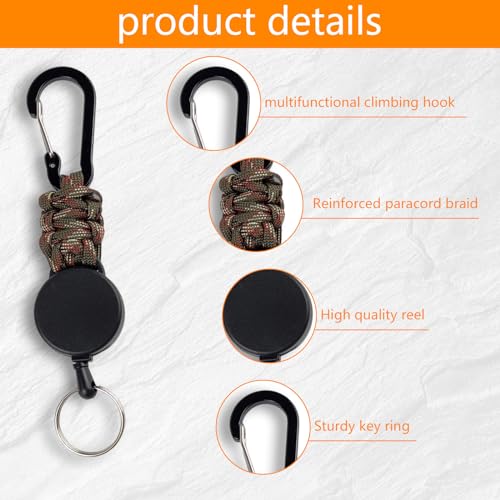 Lithyc 3 Pezzi Portachiavi Retrattile