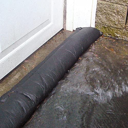 Image of Quick Dam QD617-8 Water-Activated Flood Barriers, 8 Pack, Black, 8 Count