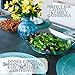 PLASTICPRO Disposable 128 ounce Square Serving Bowls, Party Snack or Salad Bowl, Extra Large Plastic Crystal Clear Pack of 4