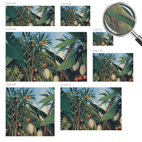 Mural de pared selva tropical para tapar imperfecciones sin obras y decorar rápido 6