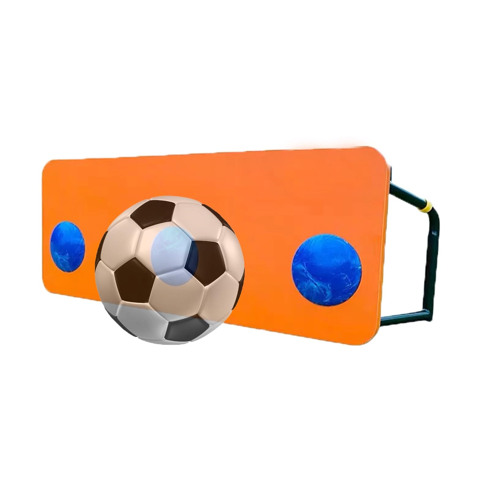 Tavola Di Rimbalzo Pieghevole For Calcio, Allenatore Di Rimbalzo Portatile For Muro Da Calcio, Angolo Regolabile Resistente Agli Urti, For L'allenamento Delle Abilità Di Passaggio E Controllo