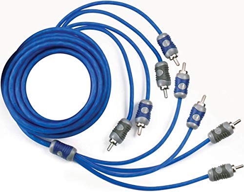 Kicker KI44 4-Meters 4-Channel K-Series RCA Audio Interconnect Cable