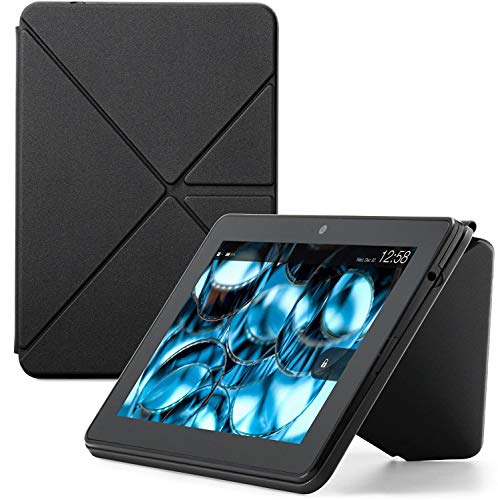 Amazon Kindle Fire HDX Origami Case (for Kindle Fire HDX 7 3rd Gen C9R6QM) (Onyx Black)