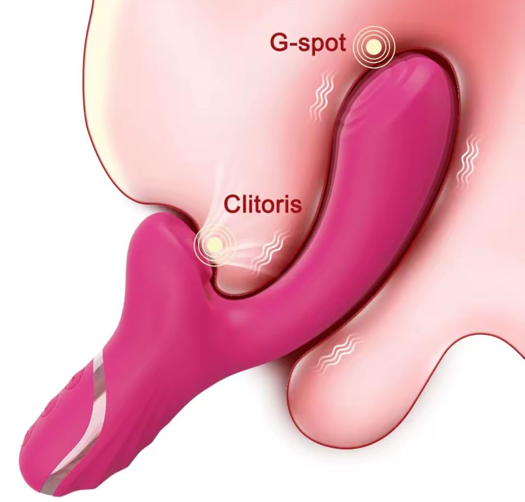 vibrador succionador mas vendido para mujer,juegos eróticos y sexuales,recargable con USB silicona,suave y grande resistente al agua 10 modos de vibración × 10 Modos Más vendido xxl