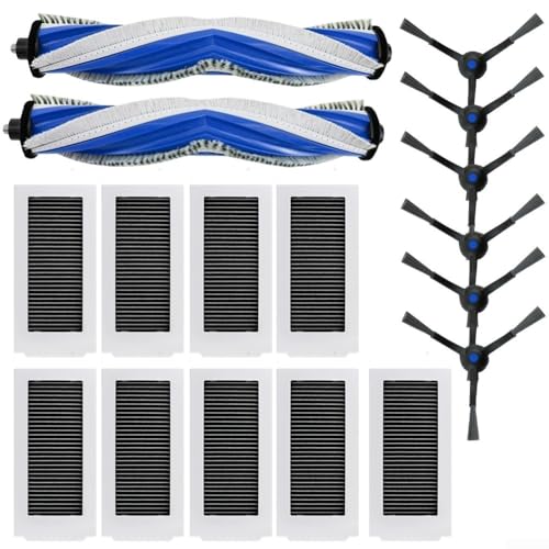 Filtre Ecovacs Deebot X5 Pro et kit brosse principale pour stopper la poussière fine au sol