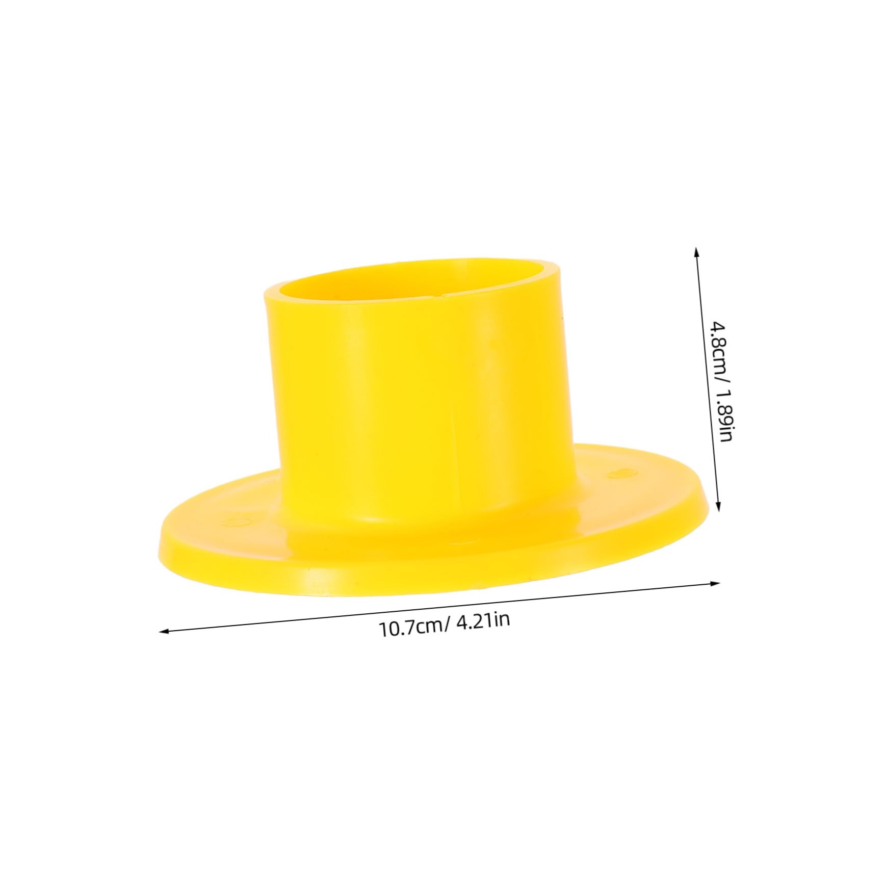 BCOATH Playground Base Protector 4pcs Plastic Tube Insert Base Holder for Boys and Girls Indoor/