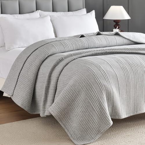 Duvetex 768572221178 Cotton Heathered Jersey Bed Blanket thumb #2
