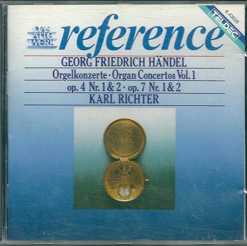 Orgelkonzerte, Vol. 1: op. 4 Nr. 1 & 2 / op. 7 Nr. 1 & 2 [Audio CD]