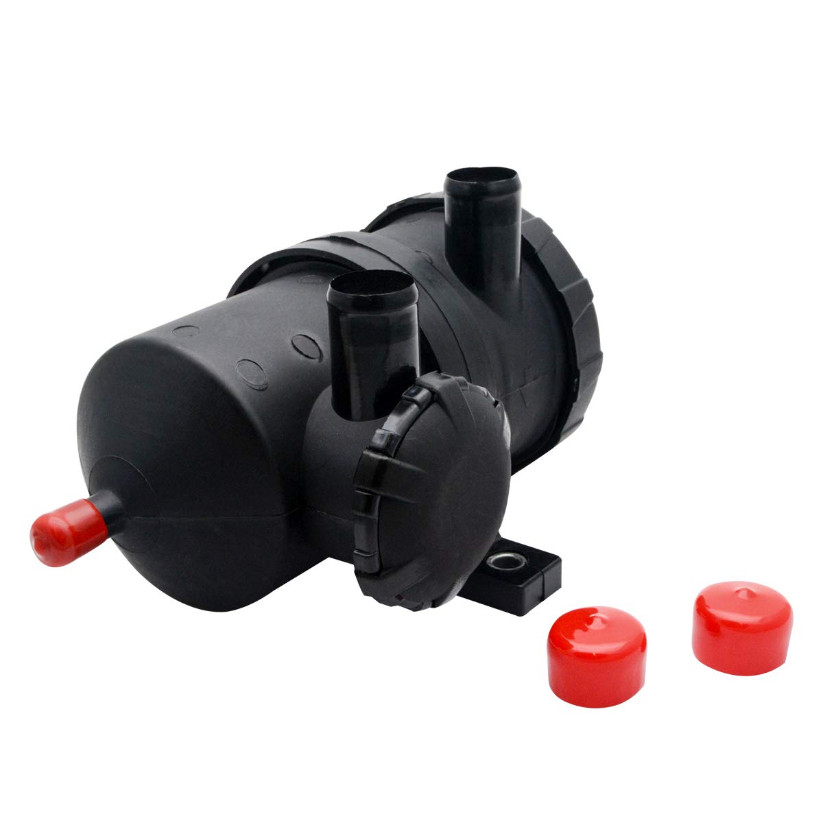 Pro 200 Vent Oil Catch Can filtr ze stali nierdzewnej do 4WD F0RD R-ANGER M-AZDA T0Y0TA H0LDEN, czarny uniwersalny olej Catch Can z elementem filtrującym, 3931030955 3931017950 LC5001 LC5002