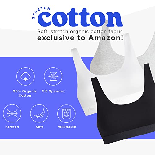 MeUndies – Bralette for Women – Stretch Cotton U-Neck Bra - Amazon Exclusive Fabric3